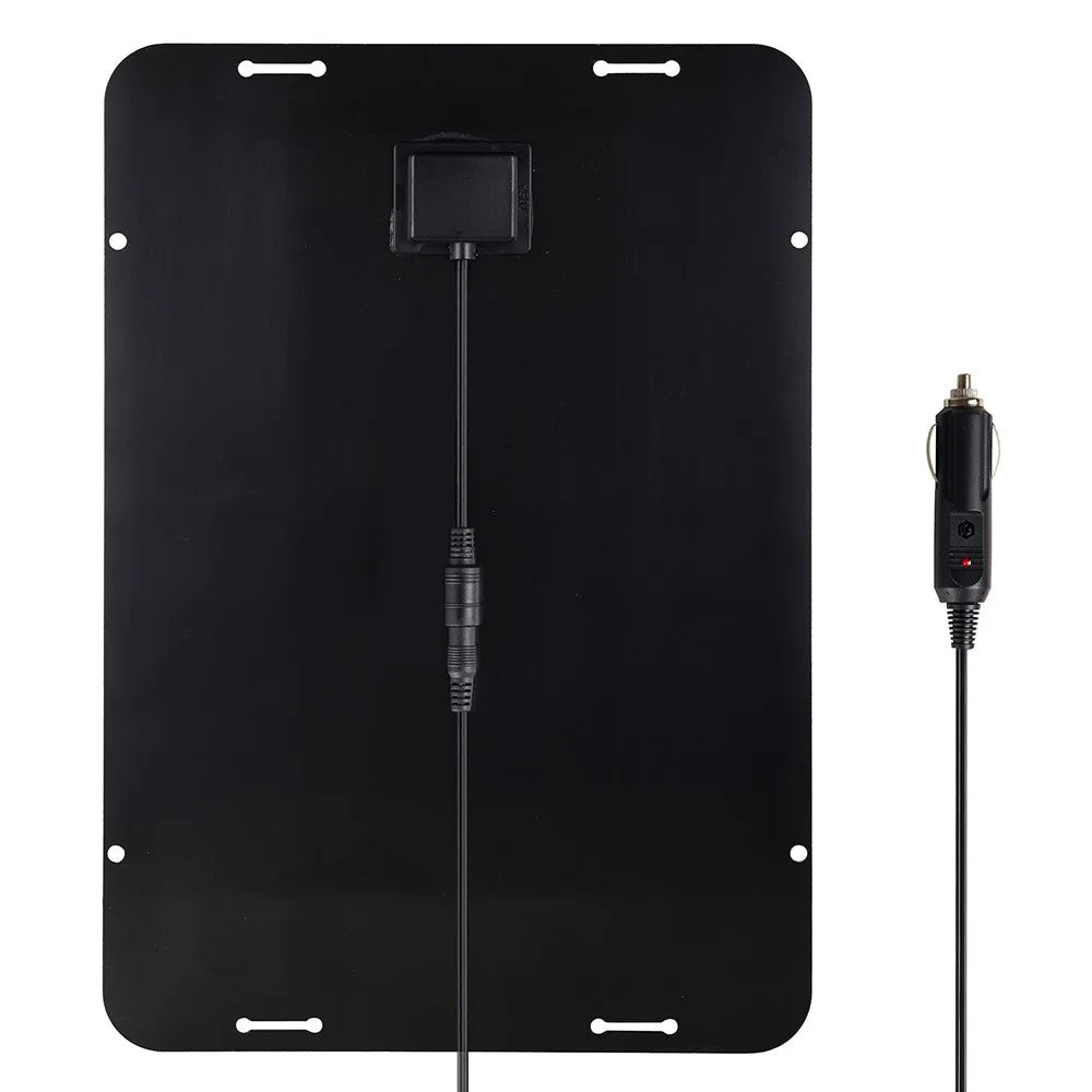 XXP330-230B For Car Battery Polycrystalline Silicon Solar Panel 12W Semi Flexible Maintainer with USB and DC Output - 6