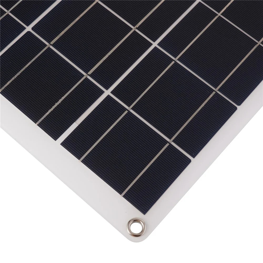 XXM540-350MC4+MC4 RV Car Yacht 30W Monocrystalline Solar Panel Bendable Outdoor Solar Charging Board - 7
