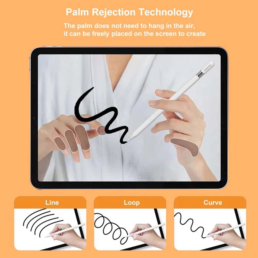 P24 Pro Stylus Pen For iPad Pencil Pro Stylus Capacitive Pen Wireless Magnetic Charging Drawing Pencil - 6