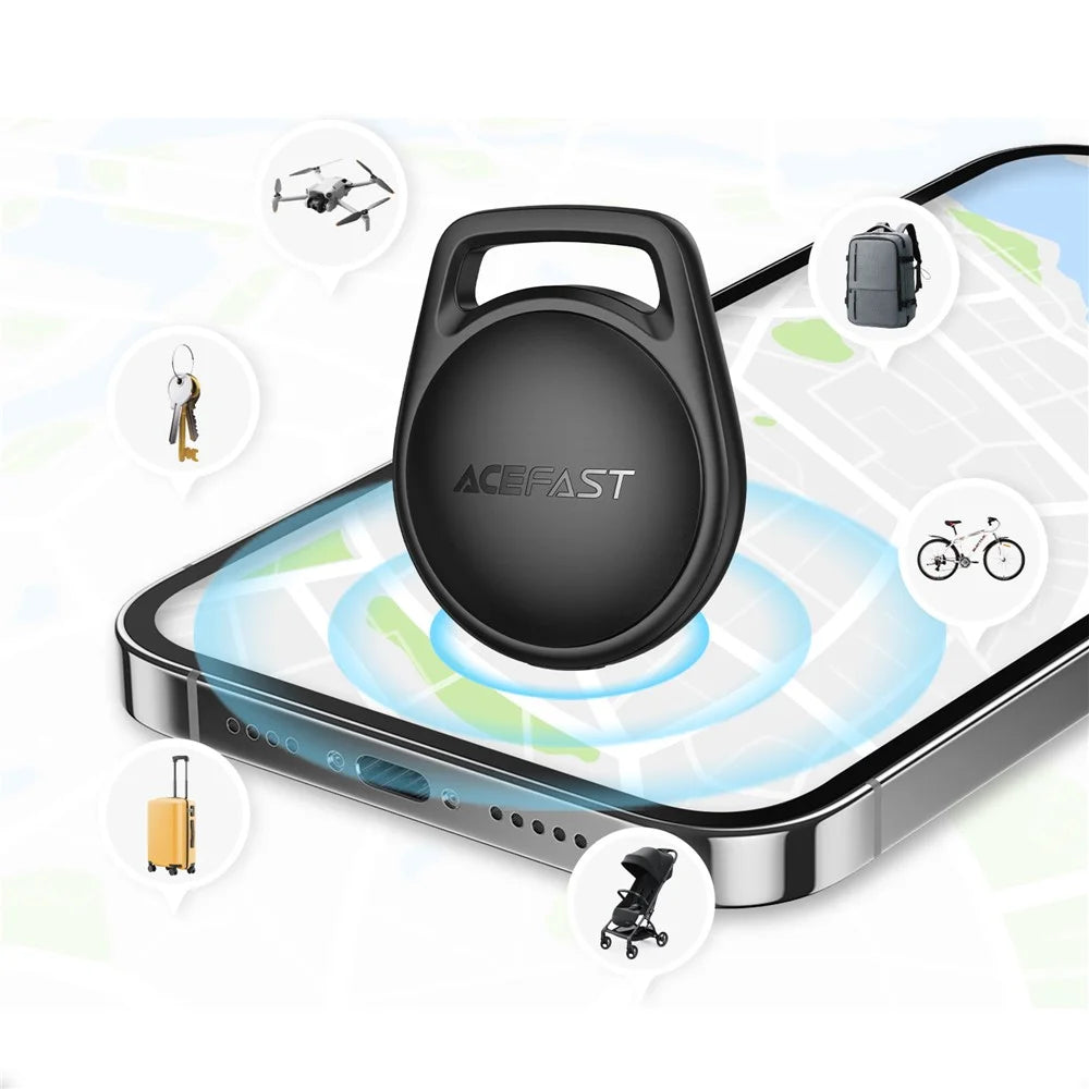 ACEFAST S2 Keychain Button Type Tracker Anti-lost Device Bluetooth-Compatible Key Wallet Finder for iOS - 6