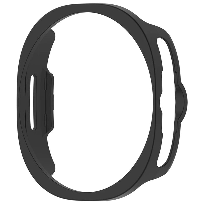 Protective Case for Samsung Galaxy Watch8 Classic 46mm Hollow Design Hard PC Watch Cover - Black - 2