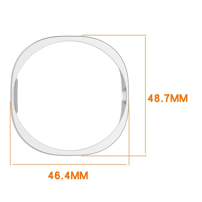 Protective Case for Samsung Galaxy Watch8 Classic 46mm Hollow Design Hard PC Watch Cover - Black - 7