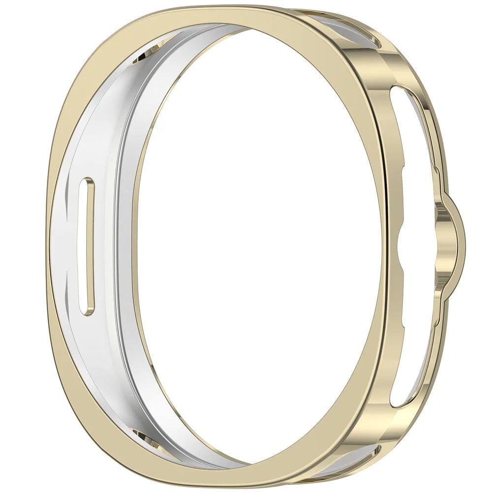 Protective Case for Samsung Galaxy Watch8 Classic 46mm TPU Semi-Enclosed Watch Cover Electroplating Color - Light Gold - 2