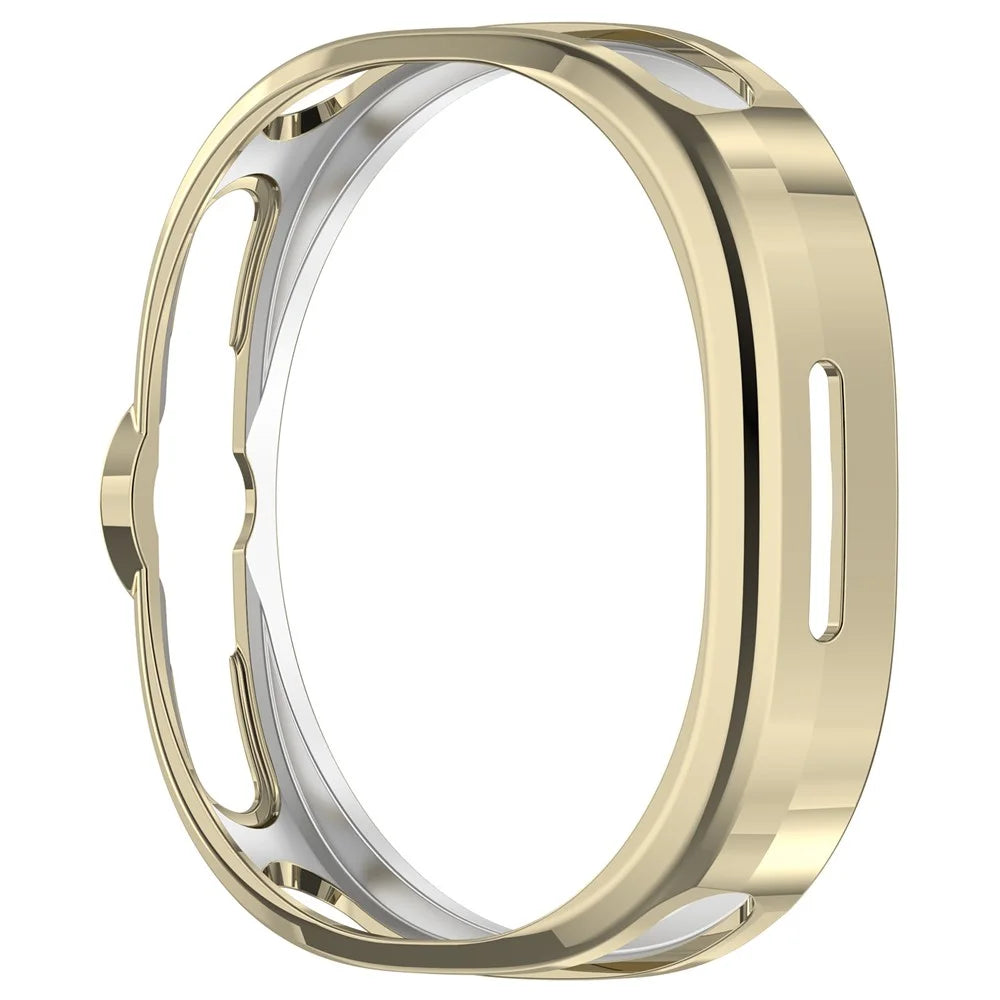 Protective Case for Samsung Galaxy Watch8 Classic 46mm TPU Semi-Enclosed Watch Cover Electroplating Color - Light Gold - 3