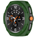 TPU Case for Samsung Galaxy Watch8 Classic 46mm Hollow Design Protective Watch Cover with Ring Shell - Green - 7