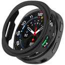 Protective Case for Samsung Galaxy Watch8 40mm Semi-Enclosed Hard PC Watch Cover - Black - 1