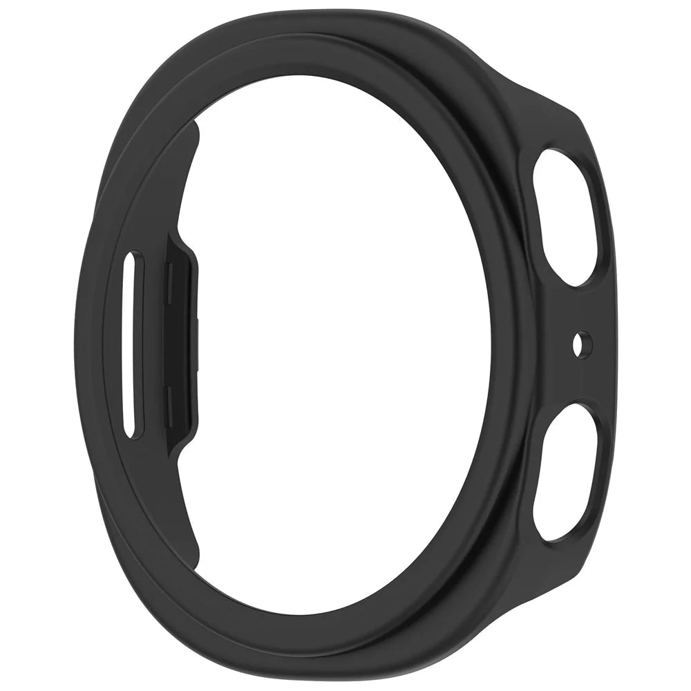 Protective Case for Samsung Galaxy Watch8 44mm Semi-Enclosed Hard PC Watch Cover - Black - 2