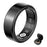 SY02 Solid Color Smart Ring Multifunction Sleep Tracker Blood Oxygen Heart Rate Monitor, with Charging Case - Black / Size 7 - 1