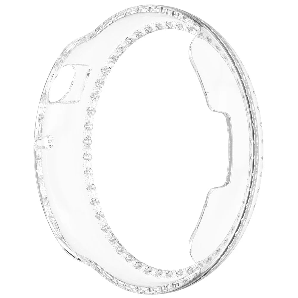 IVY-B39 For Honor Watch Fit Vitality Edition PC Watch Case Rhinestone Decor Hollow Protective Cover - Transparent - 3