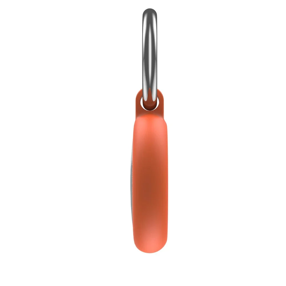 CT18 For Apple AirTag Anti Lost Tracker Magnetic Protective Case Ultra Light Waterproof TPU Cover - Orange - 4
