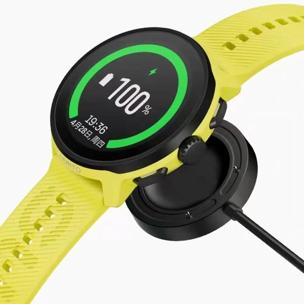For Suunto Run Sports Watch 100cm Magnetic Charging Cable Portable Charging Dock - 3