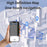F8 Smart Tracker for iOS Android Global Tracking Key, Wallet Item Anti-lost Finder - Black - 4