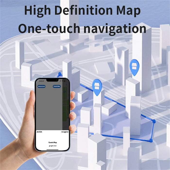 F8 Smart Tracker for iOS Android Global Tracking Key, Wallet Item Anti-lost Finder - Black - 4