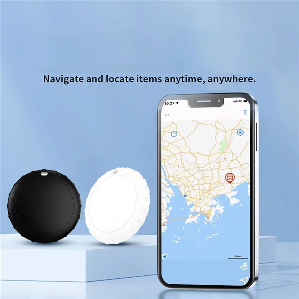 F9 Smart Tracker for iOS Android Luggage Bike Global Tracking Key Anti-lost Finder - Black - 2