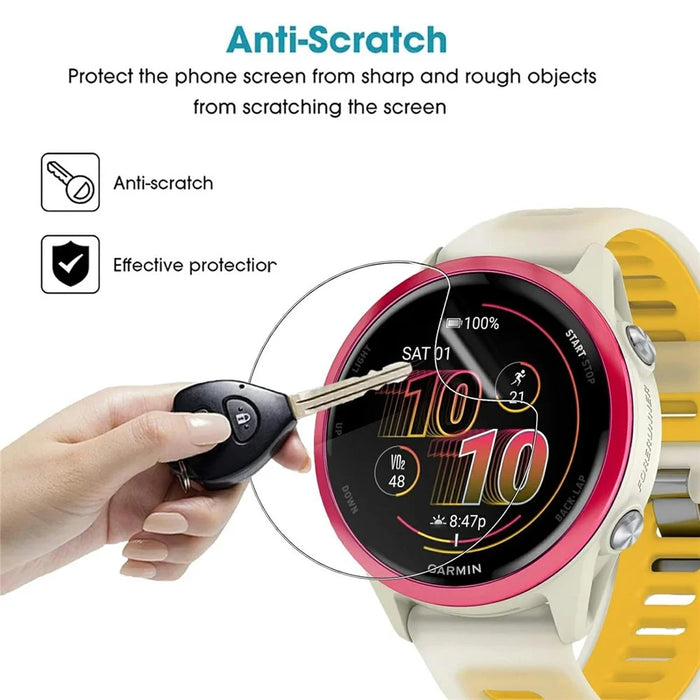 3Pcs For Garmin Forerunner 570 42mm TPU Watch Screen Protector 3D Edge Anti Scratch Hydrogel Film - 5