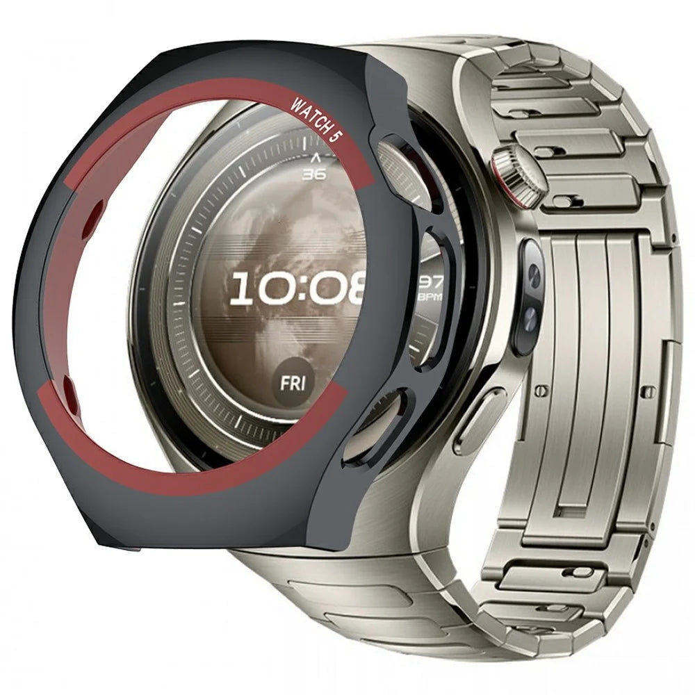 For Huawei Watch 5 46mm Protective Case Hard PC Smart Watch Case Cover - 1