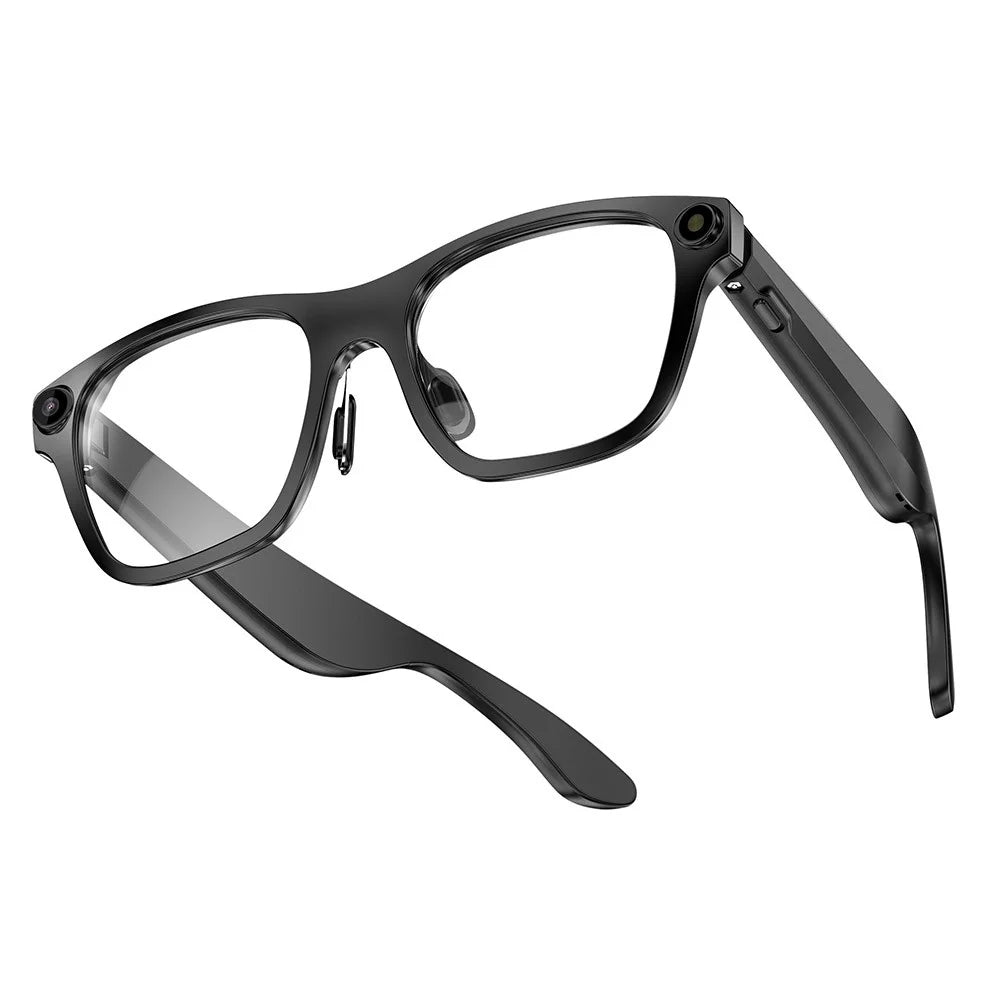 S336 AI Translator Smart Glasses Bluetooth-compatible Calling 5MP Anti Shake Video Recording Cam - 1