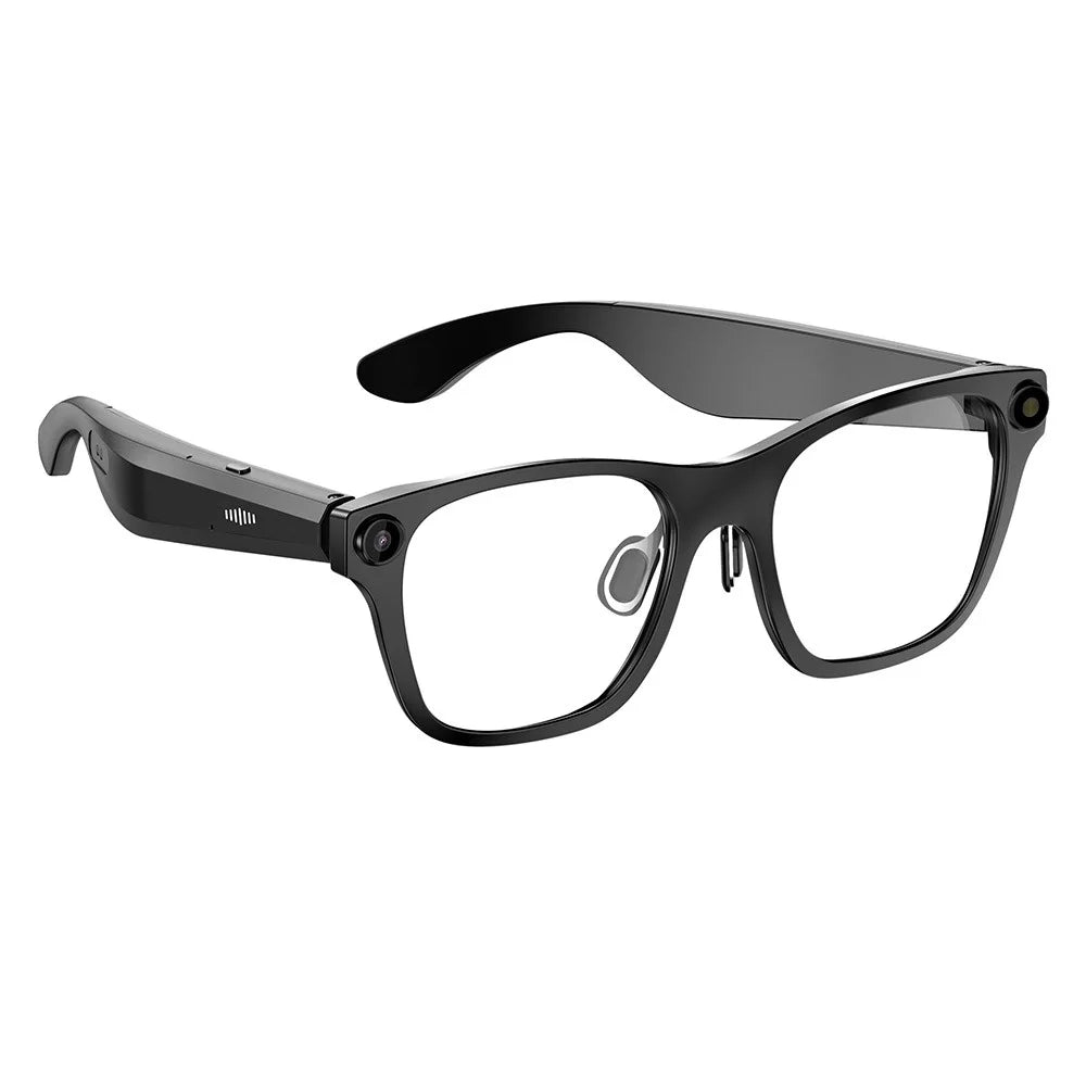S336 AI Translator Smart Glasses Bluetooth-compatible Calling 5MP Anti Shake Video Recording Cam - 3