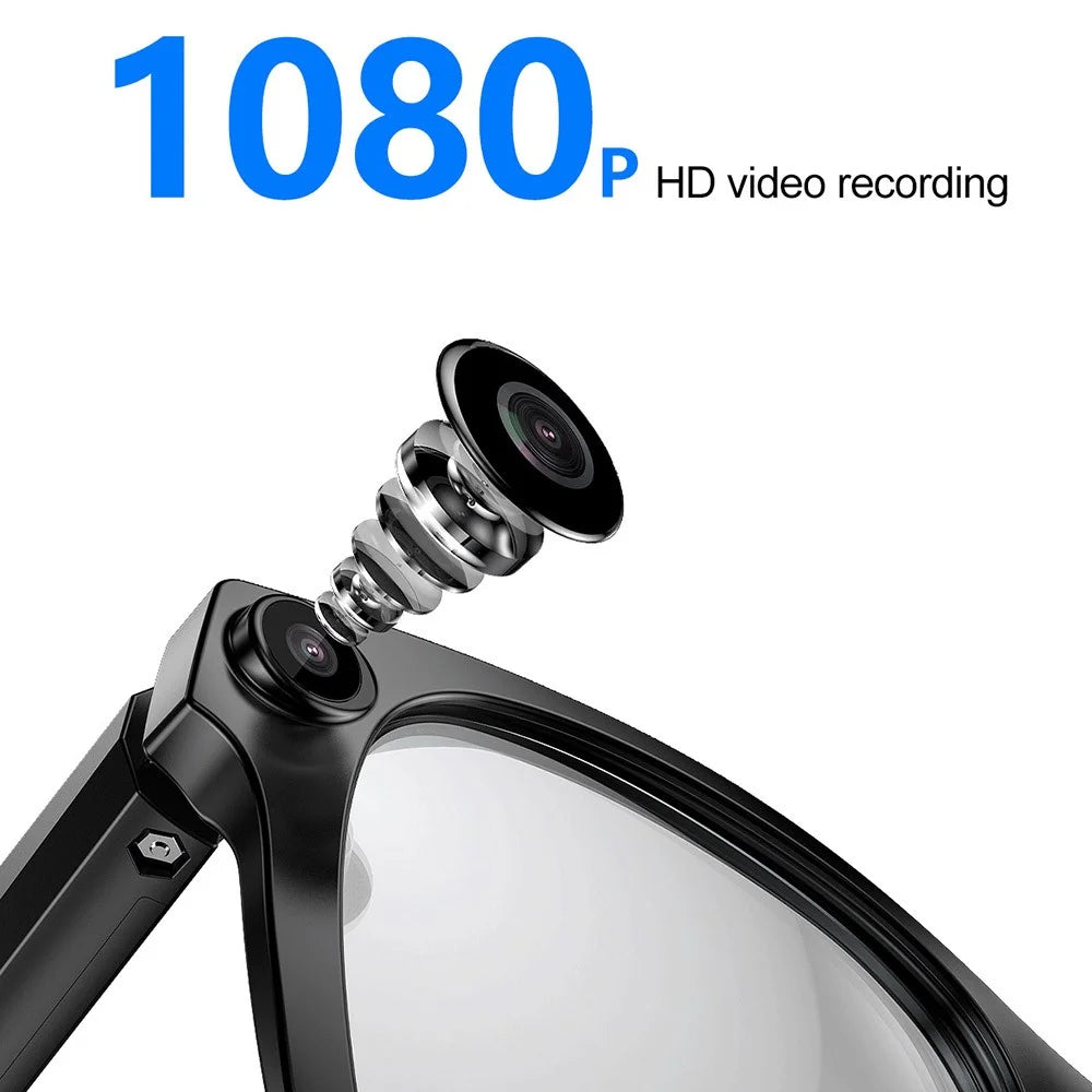 S336 AI Translator Smart Glasses Bluetooth-compatible Calling 5MP Anti Shake Video Recording Cam - 7