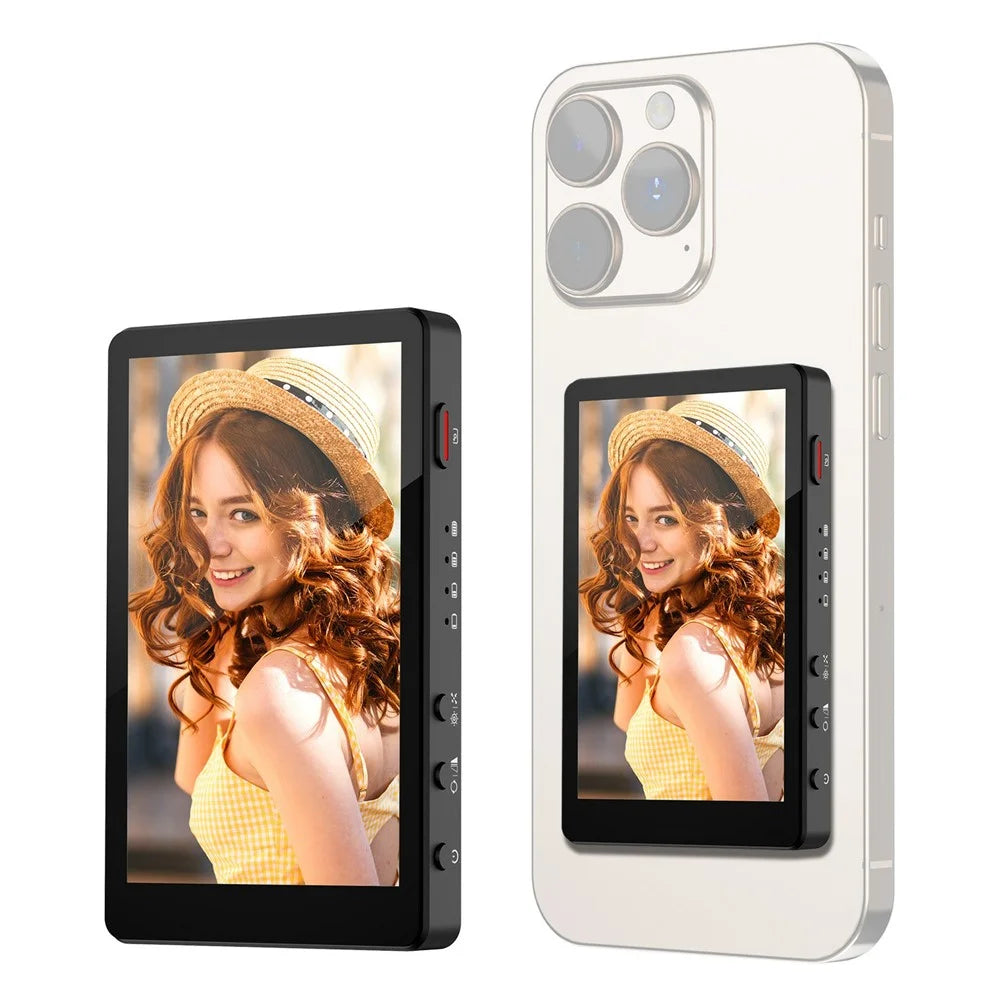 VRRIIS WL-050 Smartphone Wireless Screen Mirroring Device Magnetic Selfie Display Monitor - 1
