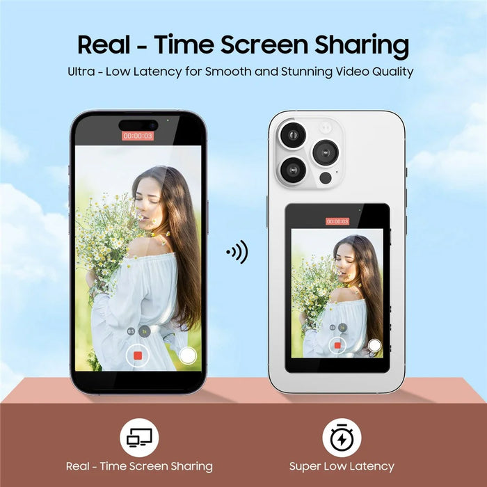 VRRIIS WL-050 Smartphone Wireless Screen Mirroring Device Magnetic Selfie Display Monitor - 2