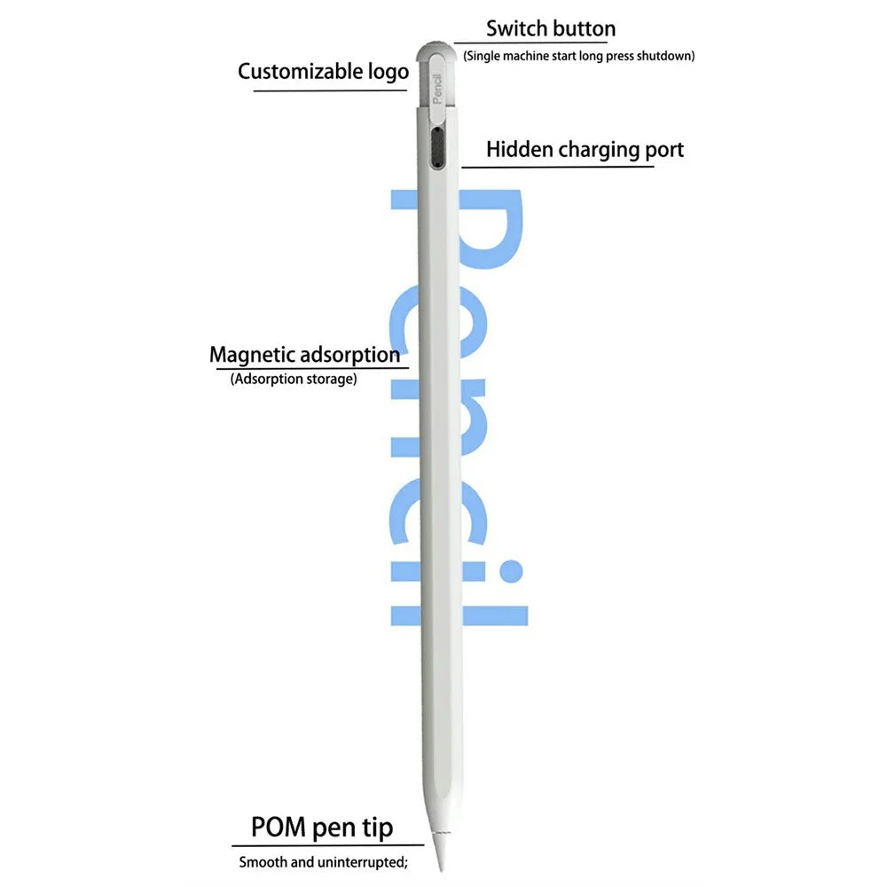 P7 Pro For iPad Stylus Pen Magnetic Absorption Palm Rejection Drawing Writing Pencil - 3