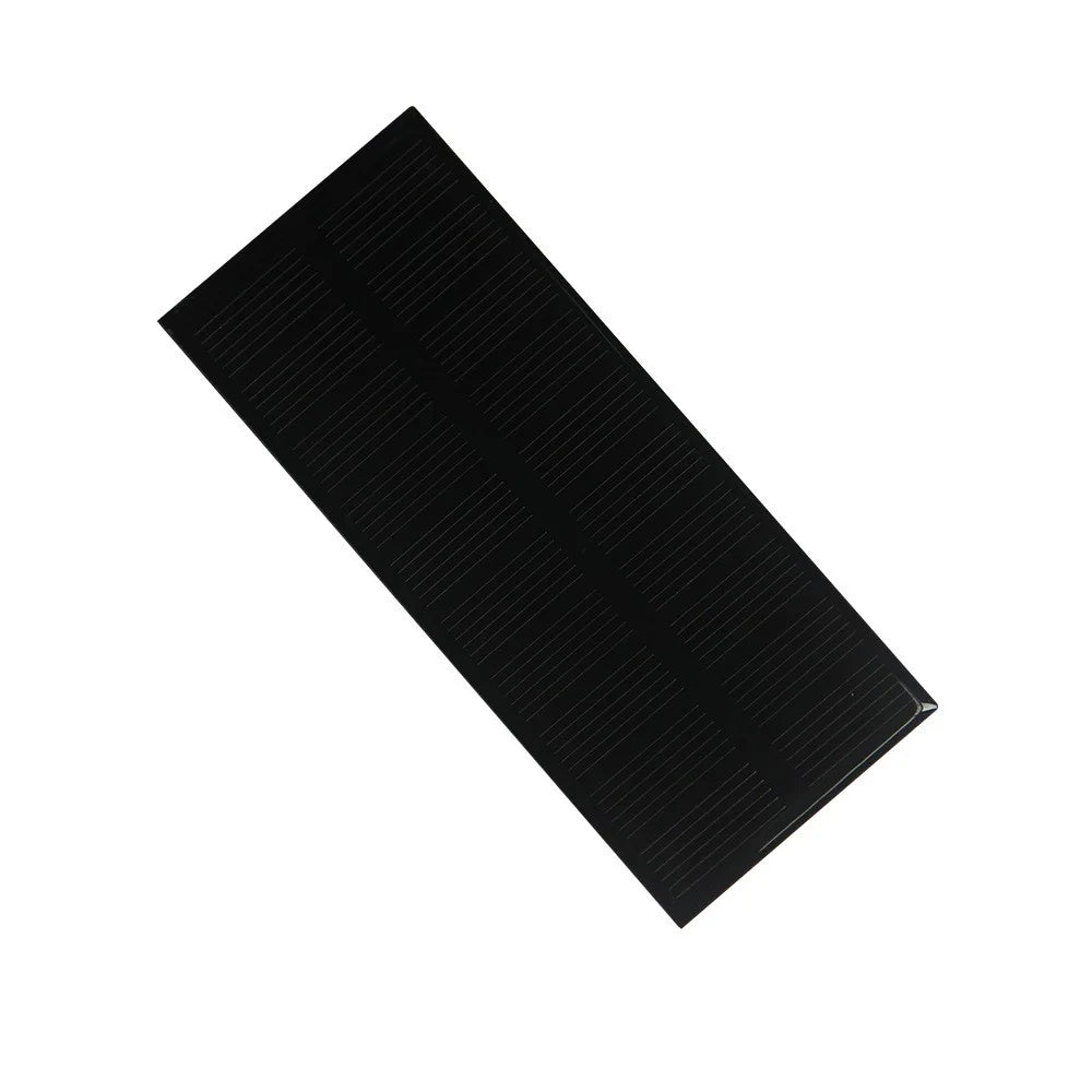 0.6W 5V Mini DIY Monocrystalline Silicon Solar Panel for Outdoor Emergency Portable Charger with Carabiner, 104 x 43.3mm - 5