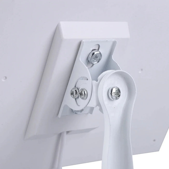 Solar Panel for Arlo Pro 4  /  Ultra 2  /  Pro 3  /  Ultra  /  Pro 5S Surveillance Camera Charger with Magnetic 3 Pin Interface - White - 6