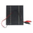 3.5W 5V Solar Panel Charger with Dual Clips Portable Outdoor Power Supply for Electronic Devices - 3