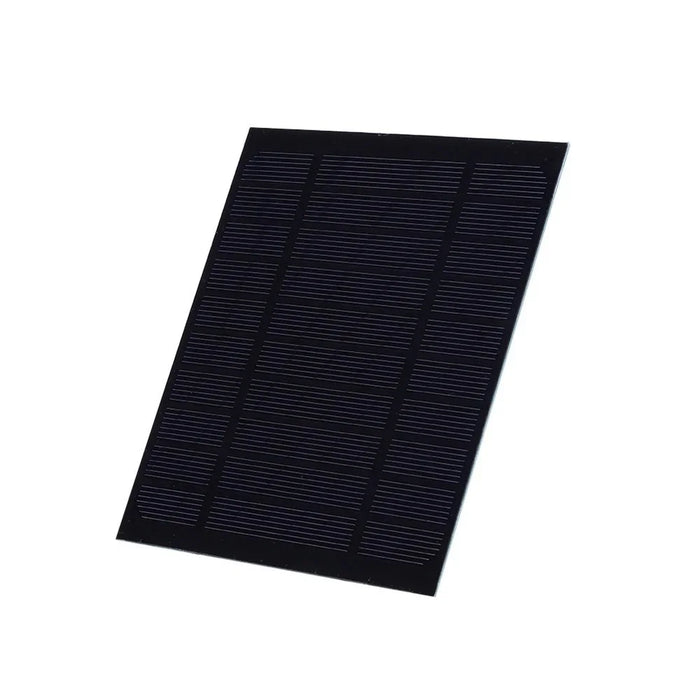 3.5W 5V Solar Panel Charger with DC5521 Connector for Electronic Devices Portable Outdoor Power Supply - 5