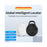 JHX05 IP65 Waterproof Multi User Item Keychain Tracker 7-Day Movement History Finder for iOS / Android - White - 2