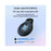 JHX05 IP65 Waterproof Multi User Item Keychain Tracker 7-Day Movement History Finder for iOS / Android - White - 4