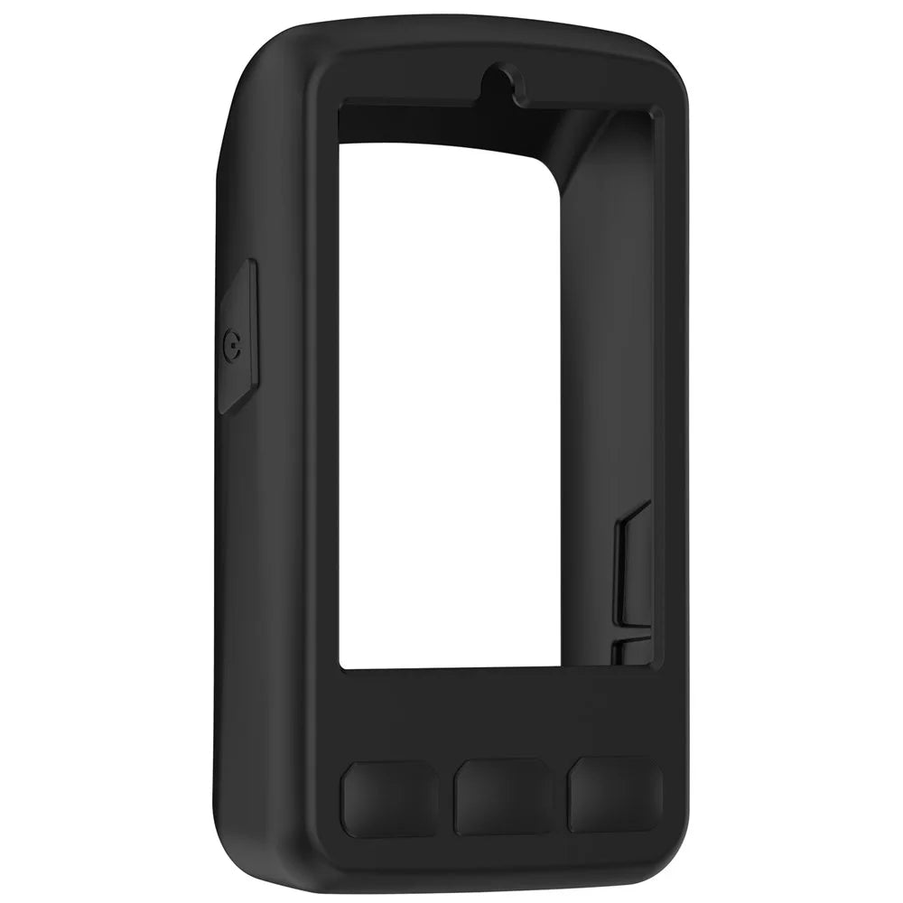 For Wahoo ELEMNT ROAM V3 / ROAM3 (WF156) Cycling Computer Protective Case Stopwatch Silicone Cover - Black - 4