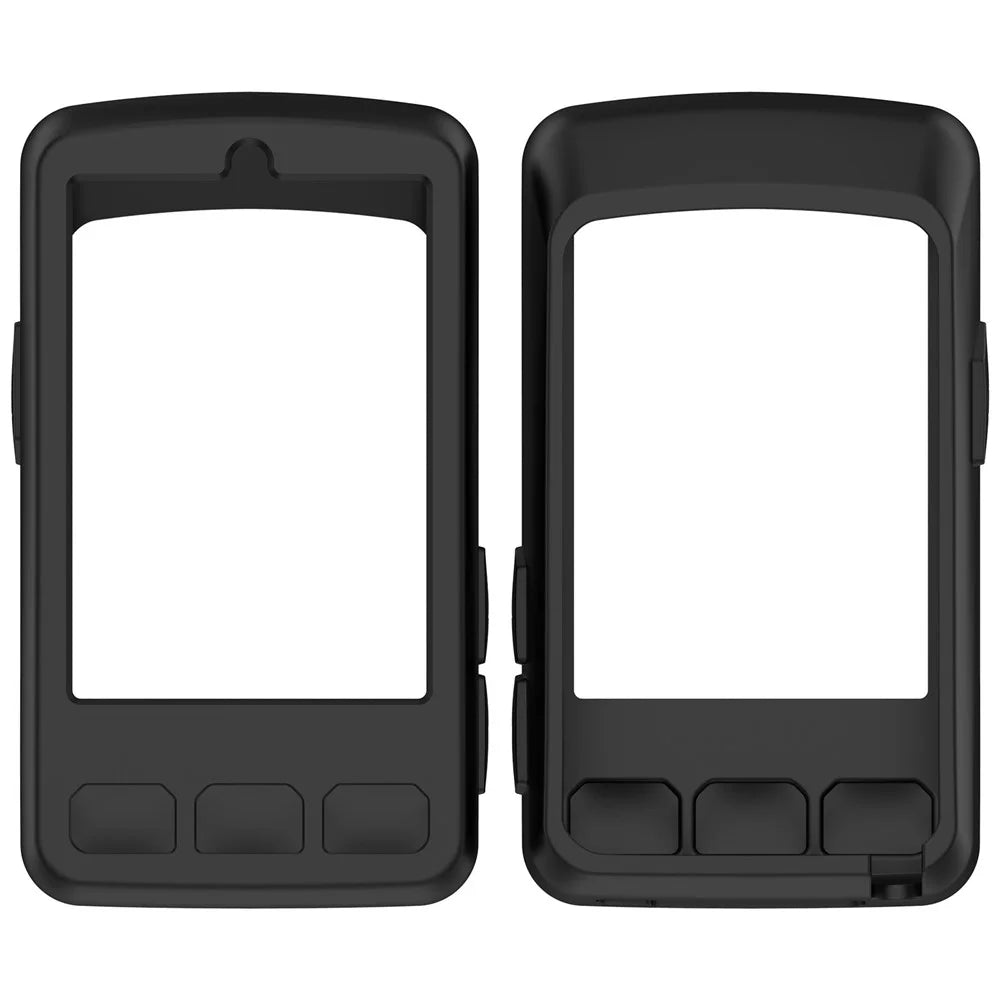 For Wahoo ELEMNT ROAM V3 / ROAM3 (WF156) Cycling Computer Protective Case Stopwatch Silicone Cover - Black - 6