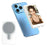 T2 Compatible with MagSafe Phone Selfie Mirroring Screen WiFi 2.4G Rear Display Screen External Audio Support - 1
