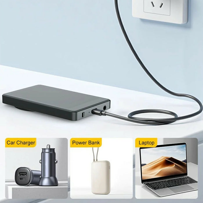 T2 Compatible with MagSafe Phone Selfie Mirroring Screen WiFi 2.4G Rear Display Screen External Audio Support - 7