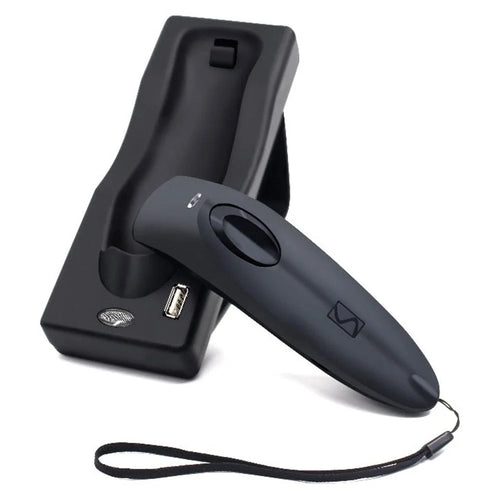R40 Multifunctional Bluetooth-Compatible 2.4G Scanner with Base for 2D QR Code Barcode - 1