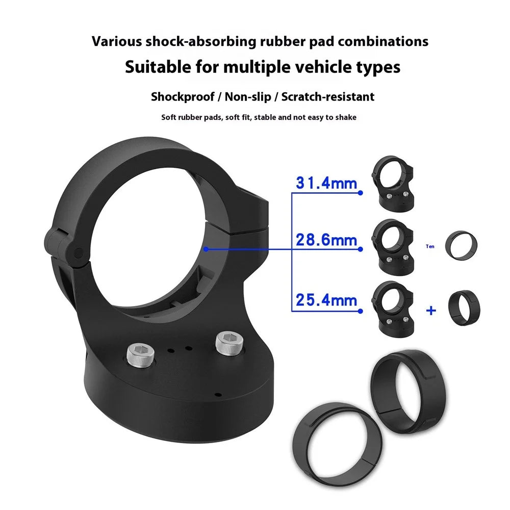 For Garmin Edge MTB  /  1050  /  840  /  540 Bike Computer Mount Bracket Speedometer Bicycle Holder - 3