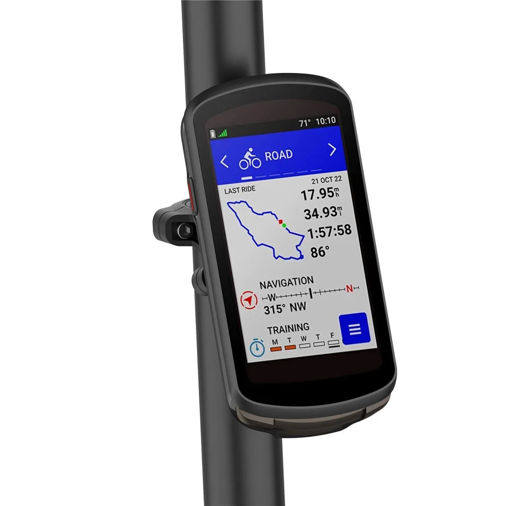 For Garmin Edge MTB / 1050 / 840 / 540 Bike Computer Mount Bracket with AirTag Slot Speedometer Bicycle Holder - 5