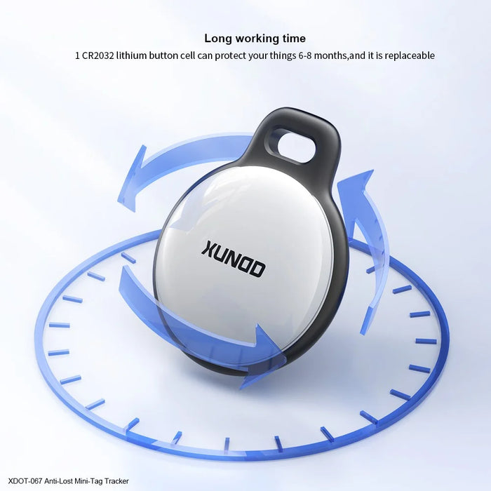 XUNDD XDOT-067 Anti Lost Mini Tag Tracker for iOS, Key Wallet Wireless Smart Finder - 6
