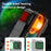 T08 Electric Mosquito Repeller Portable Dual-Sided Heating Repellent for Outdoor / Camping / Hiking - Black - 3