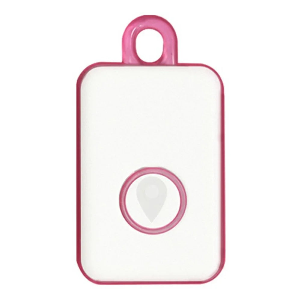 Y06 Portable Bluetooth-compatible Anti Lost Locator for iPhone  /  Android Smart Tracker App Control Remote Shutter - Pink - 1