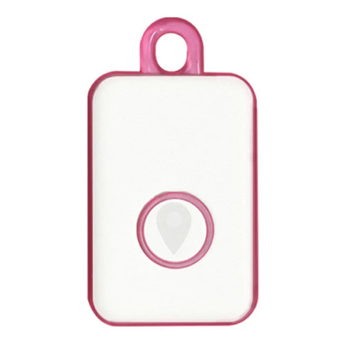 Y06 Portable Bluetooth-compatible Anti Lost Locator for iPhone  /  Android Smart Tracker App Control Remote Shutter - Pink - 1