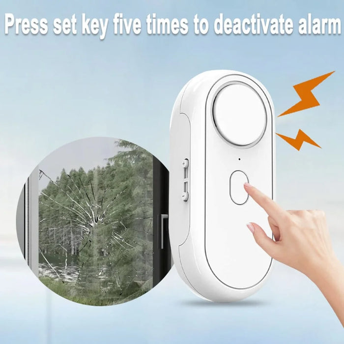 M001 Wireless Door Window Alarm Sensor High Decibel Security System for Home / Office / Shop - 2
