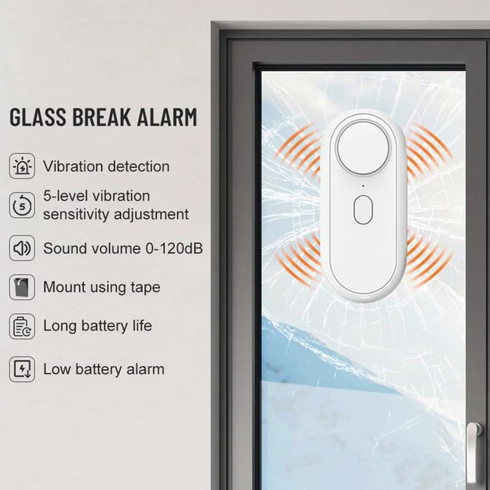 M001 Wireless Door Window Alarm Sensor High Decibel Security System for Home / Office / Shop - 7