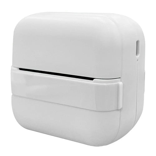 X18 Portable Inkless Thermal Printer 200DPI Bluetooth-compatible Mini Pocket Printer, Standard Version - White - 1