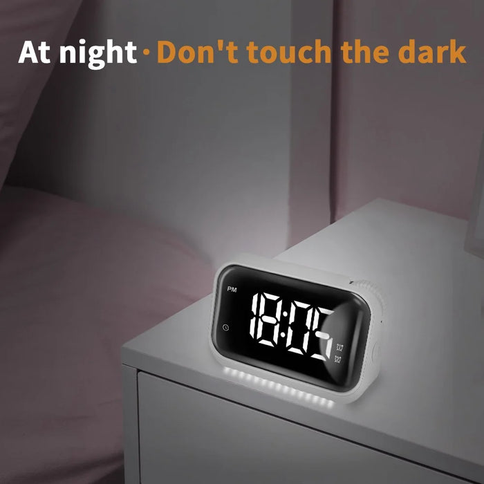 Digital Kitchen Timer Clock with Large Display Rechargeable Alarm Countdown Stopwatch Time Management - Blue - 3