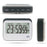320SP Large Screen Kitchen Timer Clock Digital Alarm Stopwatch Countdown Timer with Kickstand  /  Flashing Light - Grey - 5