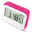 320 Large Screen Kitchen Timer Countdown Alarm Clock Reminder for Students / Cooking - Rose - 3