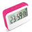 320 Large Screen Kitchen Timer Countdown Alarm Clock Reminder for Students / Cooking - Rose - 5